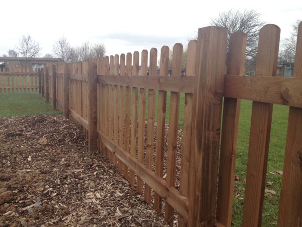 Timber Picket Fencing