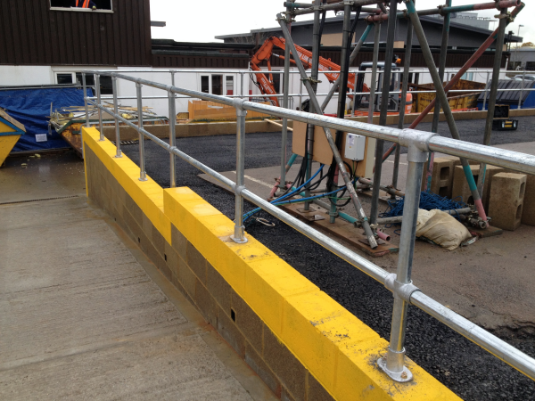 Galvanised Handrail / Keyclamp in London, Essex and Kent