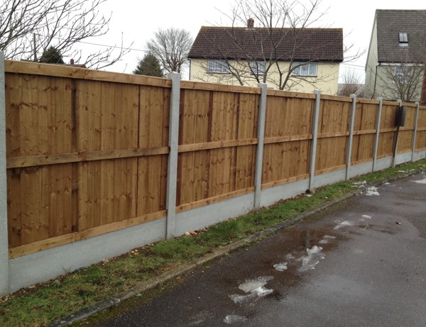 Garden Panel Fencing, Panel Fencing Billericay, Essex Fencing