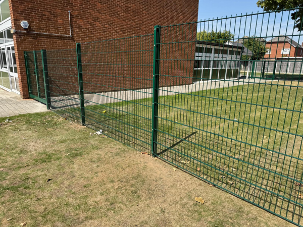868 Double Wire Mesh Panel Fencing Rainham Essex