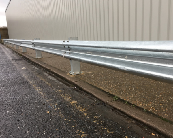 Armco Barrier Warehouse Fencing