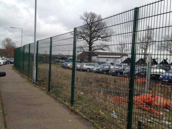868 Mesh Panel Fencing, Security Fencing Chelmsford, Essex, Industrial Fencing