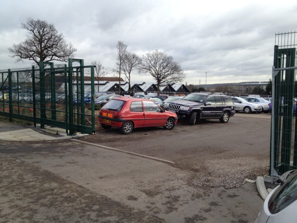 358 Mesh Panel Sliding Gate, Security Fencing Chelmsford, Essex, Industrial Fencing