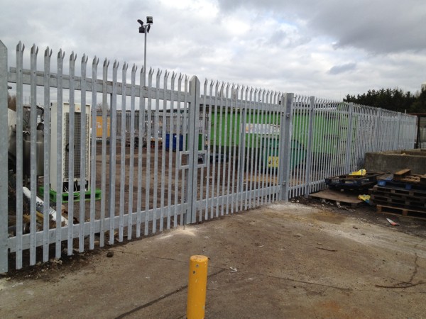 Palisade Fencing, Security Fencing Purfleet, Industrial Fencing