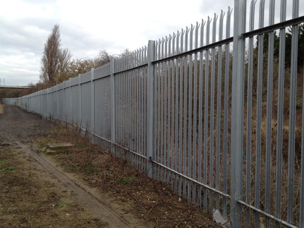 Palisade Fencing Galvanised Coryton Essex