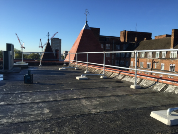 Roof Edge Protection / Freestanding Guardrail London & Essex